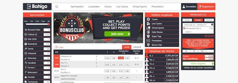 Entdecken Sie Bahigo Casino - Online Casino in der Schweiz mit grossem Auswahl, bahigo casino switzerland