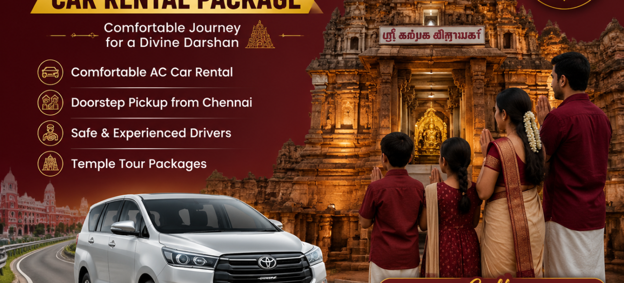 Chennai to Pillayarpatti Car Package