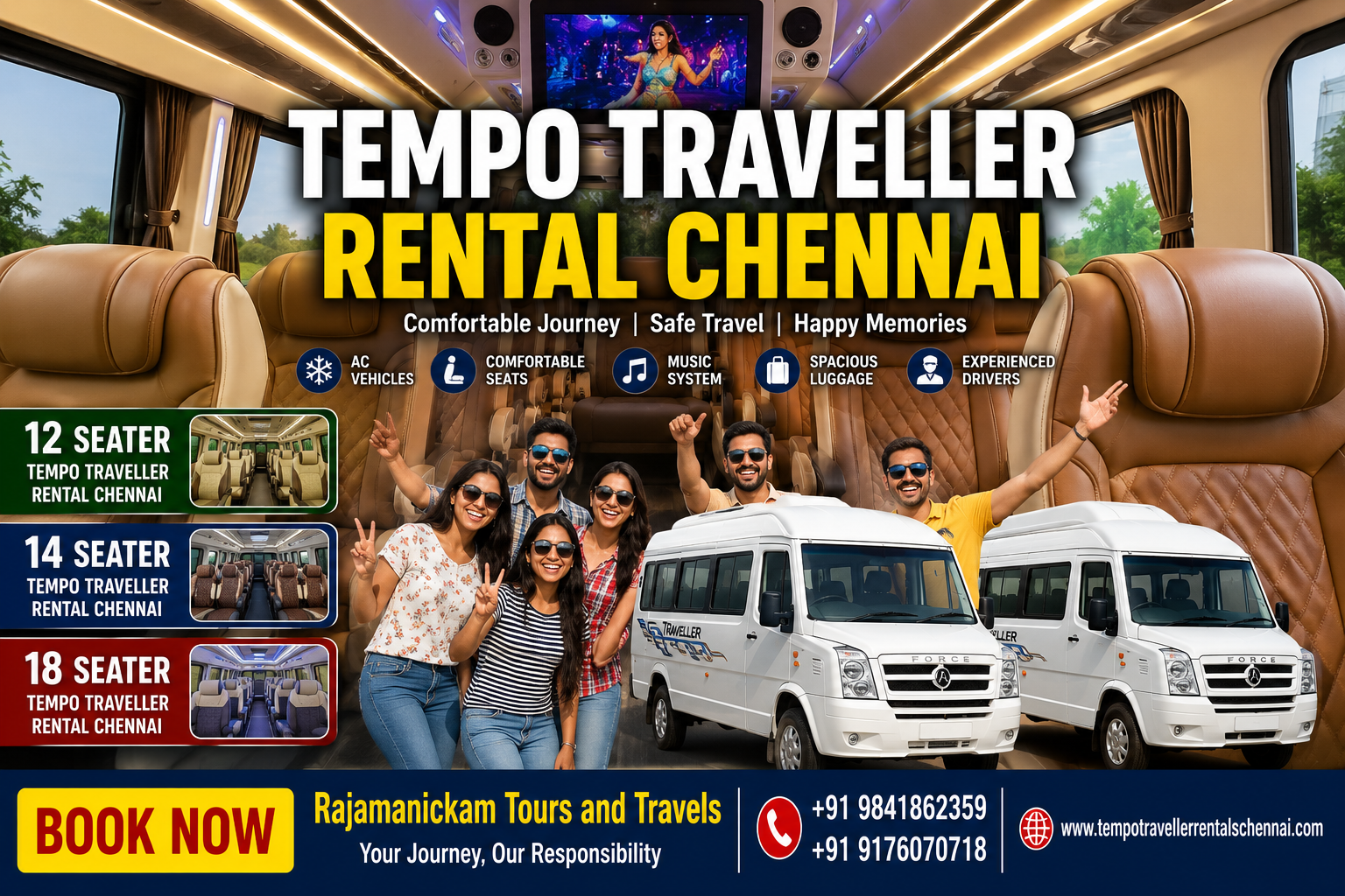 Tempo Traveller Rental Chennai Tempo Traveller Rental Chennai
